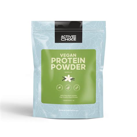 Vegan vanilla flavoured protein powder 1kg